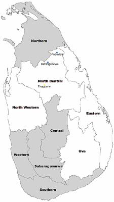 Association of Hantavirus Infections and Leptospirosis With the Occurrence of Chronic Kidney Disease of Uncertain Etiology in the North Central Province of Sri Lanka: A Prospective Study With Patients and Healthy Persons